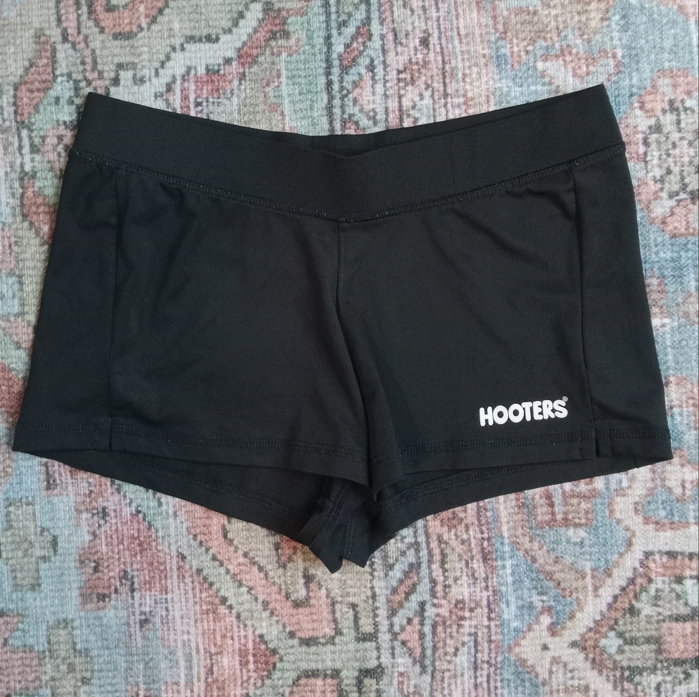 Hooters black uniform shorts M!!!